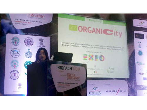 Seminario al Biofach 2016 India 